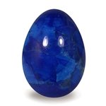 Lapis Howlite Crystal Egg ~48mm