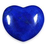 Lapis Howlite Crystal Heart ~45mm