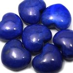 Lapis Howlite Crystal Heart ~45mm