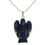 Lapis Lazuli Angel Pendant - 30mm
