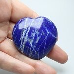 Lapis Lazuli Crystal Heart ~50x46mm