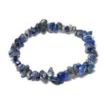 Lapis Lazuli Gemstone Chip Bracelet