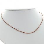 Leather Cord Necklace - 18inch (Brown)