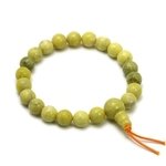 Lemon Jasper Power Bead Bracelet