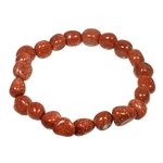 Leo Birthstone Bracelet - Red Goldstone