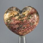 Leopard Skin Jasper Heart ~45mm