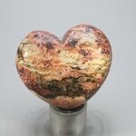 Leopard Skin Jasper Heart ~45mm
