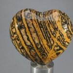 Leopard Skin Jasper Heart ~45mm