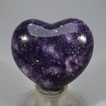 Lepidolite Crystal Heart ~45mm