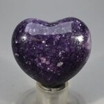 Lepidolite Crystal Heart ~45mm