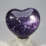 Lepidolite Crystal Heart ~45mm