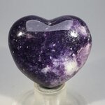 Lepidolite Crystal Heart ~45mm