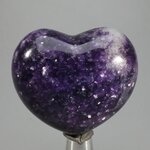 Lepidolite Crystal Heart ~45mm