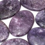 Lepidolite Palm Stone