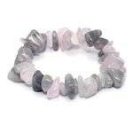 Lunar Rose Gem Chip Bracelet