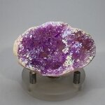 Magenta Aura Quartz Geode ~58mm