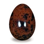 Mahogany Obsidian Crystal Egg ~48mm