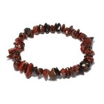 Mahogany Obsidian Gemstone Chip Bracelet