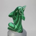 Malachite Crystal Dolphin ~46x26mm