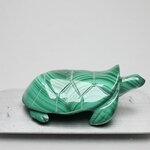 Malachite Crystal Turtle ~57x35mm