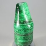 Malachite Freeform Polished Stone ~46mm