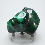 Malachite Freeform Polished Stone ~55mm