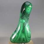 Malachite Freeform Polished Stone ~60mm