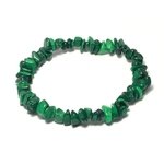 Malachite Gemstone Chip Bracelet