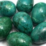Malachite Howlite Crystal Egg ~48mm