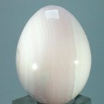 Mangano Calcite Crystal Egg ~48mm