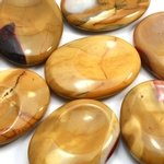 Mookaite Gold Thumb Stone ~40mm