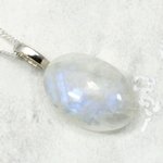Moonstone Gemstone Pendant ~22mm