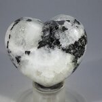 Moonstone (Rainbow) Crystal Heart ~45mm