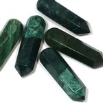 Moss Agate Crystal Massage Wand ~70mm