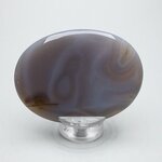 Natural Banded Agate Palmstone (Extra Grade) ~70 x 50 mm