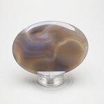 Natural Banded Agate Palmstone (Extra Grade) ~70x50mm