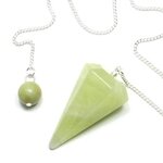 New Jade Crystal Pendulum