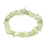 New Jade Gemstone Chip Bracelet