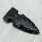 Obsidian Arrowhead ~60mm