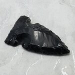 Obsidian Arrowhead ~63mm