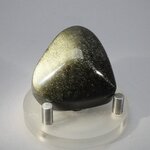Obsidian Sheen-Gold Polished Stone ~39mm