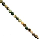Ocean Jasper Crystal Beads - 7mm Round