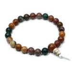 Ocean Jasper Power Bead Bracelet