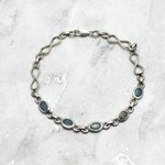 Opal & Silver Bracelet ~187mm