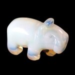 Opalite Crystal Hippo