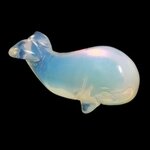 Opalite Crystal Whale