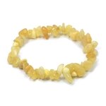 Orange Calcite Gemstone Chip Bracelet