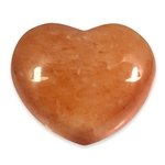 Peach Aventurine Crystal Heart ~45mm