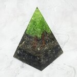 Peridot & Tourmaline Tree Of Life Orgonite ~95mm