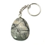 Picasso Jasper Disc Fob Keyring